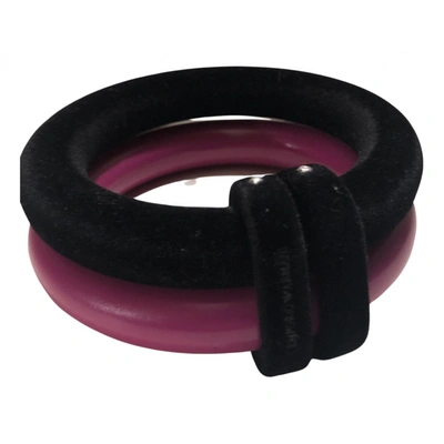 Pre-owned Emporio Armani Bracelet In Black