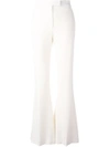 ALEXANDER MCQUEEN ALEXANDER MCQUEEN TAILORED FLARED TROUSERS - NEUTRALS,437065QHE4011693868