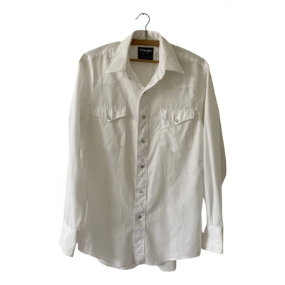Pre-owned Wrangler Shirt In White