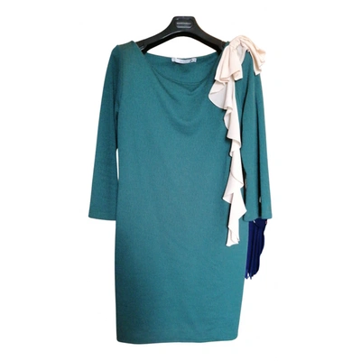 Pre-owned Cristinaeffe Dress In Green