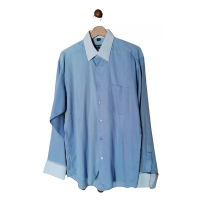 Pre-owned Dkny Shirt In Blue