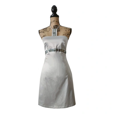 Pre-owned Cristinaeffe Mini Dress In Metallic