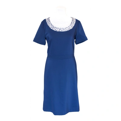 Pre-owned Gattinoni Mid-length Dress In Blue
