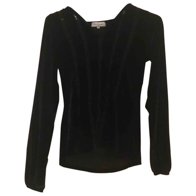Pre-owned Anne Fontaine Black Polyester Top