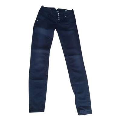 Pre-owned Cycle Straight Pants In Blue