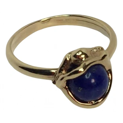 Pre-owned Charles Jourdan Ring In Blue