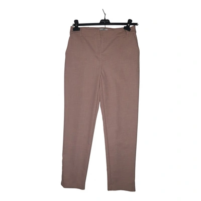 Pre-owned Patrizia Pepe Carot Pants In Pink