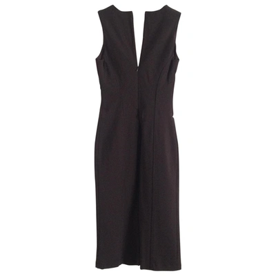 Pre-owned Flavio Castellani Mid-length Dress In Brown