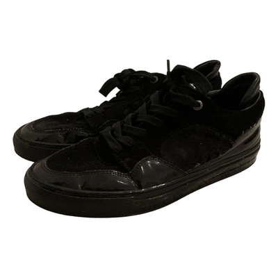 Pre-owned Android Homme Low Trainers In Black