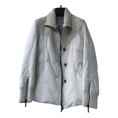 Pre-owned Ermanno Scervino Jacket In White
