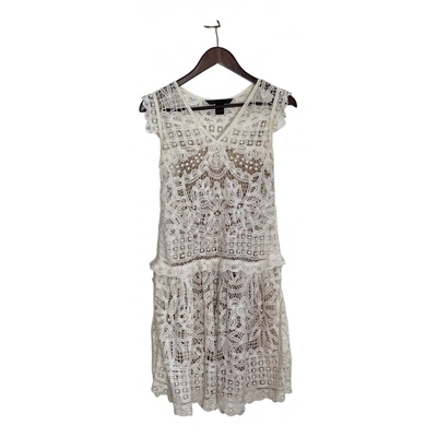 Pre-owned Marc By Marc Jacobs Mid-length Dress In Beige