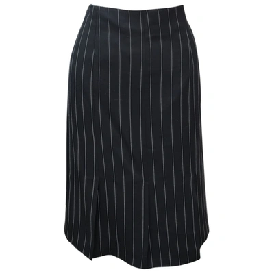 Pre-owned Marella Mid-length Skirt In Black