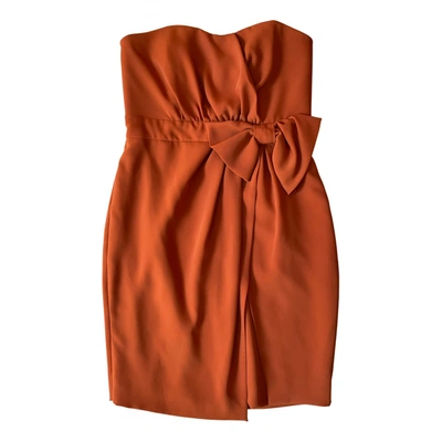 Pre-owned Hope Mid-length Dress In Orange