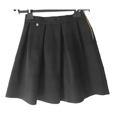 Pre-owned Rinascimento Mini Skirt In Black