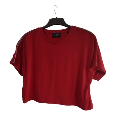 Pre-owned The Kooples T-shirt In Red