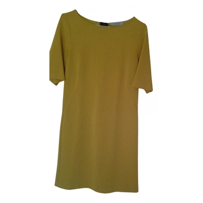 Pre-owned Marella Dress In Yellow