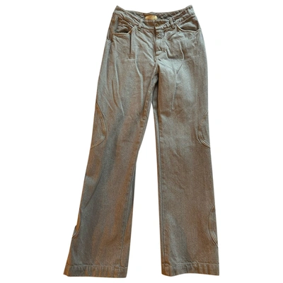 Pre-owned Paloma Wool Straight Jeans In Blue