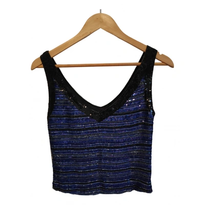 Pre-owned Georges Rech Silk Camisole In Metallic