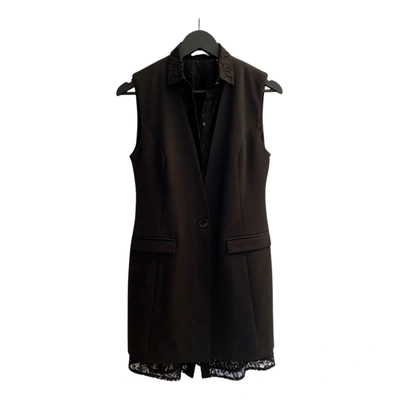 Pre-owned Supertrash Mini Dress In Black