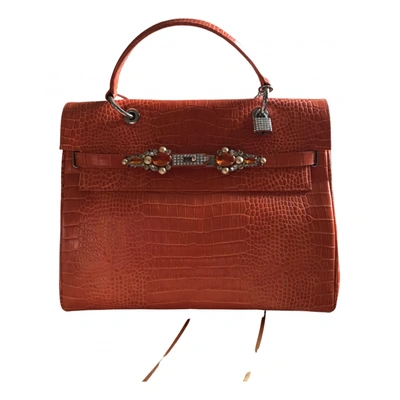 Pre-owned L'autre Chose Leather Handbag In Orange