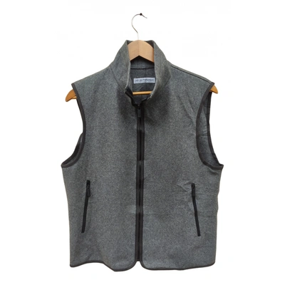 Pre-owned Emporio Armani Wool Vest In Grey