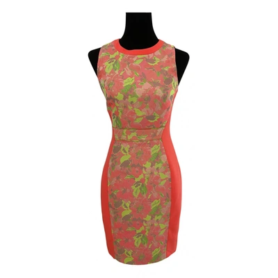 Pre-owned Ted Baker Mini Dress In Multicolour