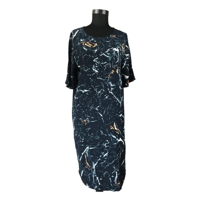 Pre-owned Won Hundred Mid-length Dress In Blue