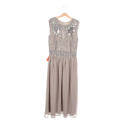 Pre-owned Frock And Frill Mid-length Dress In Grey