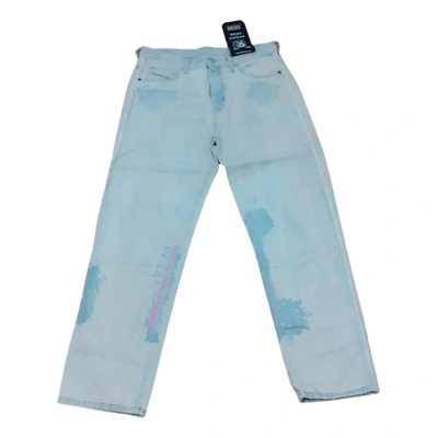Pre-owned Diesel Trousers In White