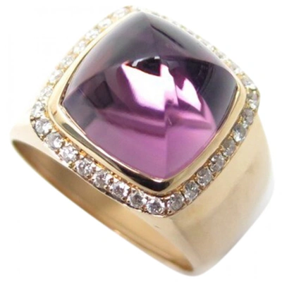 Pre-owned Fred Pink Gold Ring