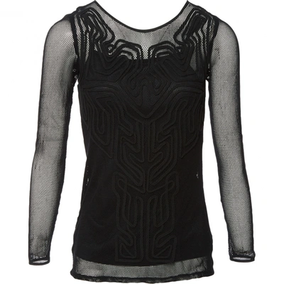 Pre-owned Alice By Temperley Black Polyester Top