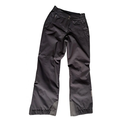 Pre-owned Colmar Large Pants In Black