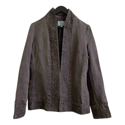 Pre-owned Jigsaw Silk Blazer In Black