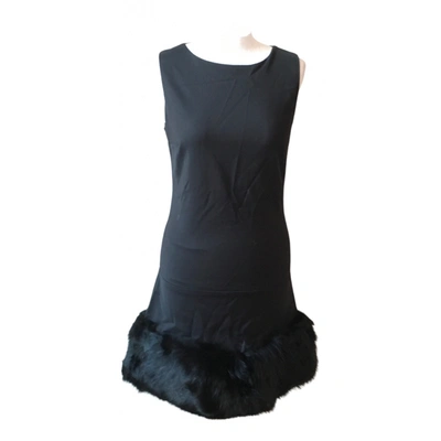 Pre-owned Flavio Castellani Mid-length Dress In Black
