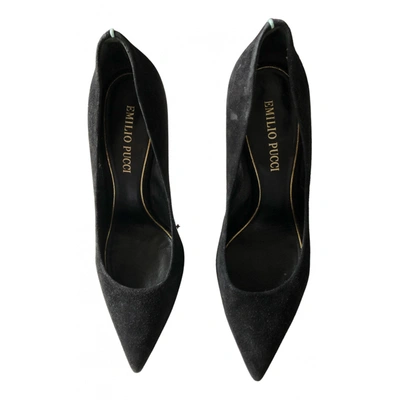 Pre-owned Emilio Pucci Heels In Black