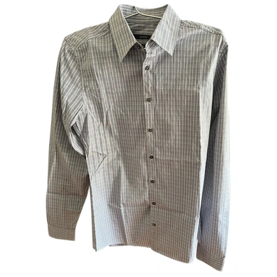 Pre-owned Gucci Shirt In Grey