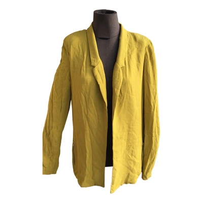 Pre-owned American Vintage Jacket In Yellow