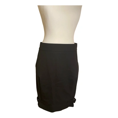 Pre-owned Patrizia Pepe Wool Skirt Suit In Black