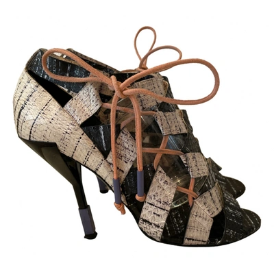 Pre-owned Pierre Hardy Leather Sandals In Multicolour