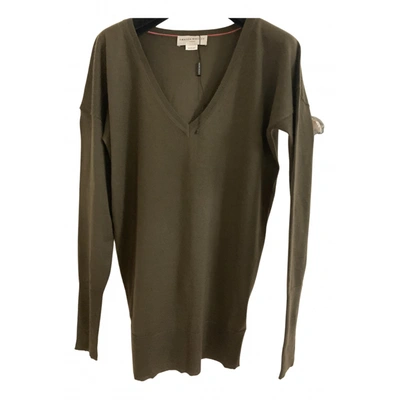 Pre-owned Amanda Wakeley Cashmere Jumper In Green