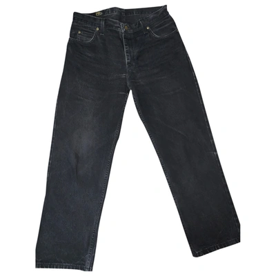 Pre-owned Lee Jeans In Black