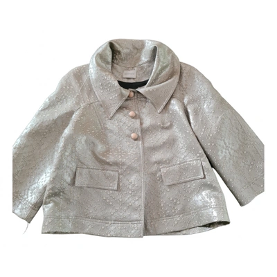 Pre-owned Rodier Short Vest In Silver