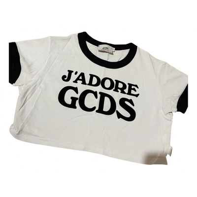 Pre-owned Gcds T-shirt In White