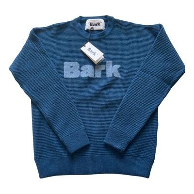 Pre-owned Bark Wool Pull In Blue