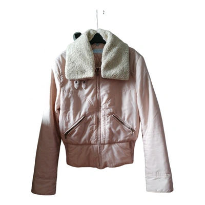 Pre-owned Strenesse Puffer In Pink