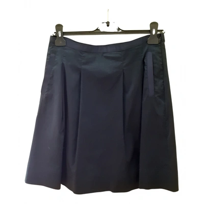 Pre-owned Gant Skirt In Navy