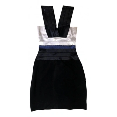 Pre-owned Markus Lupfer Mini Dress In Black