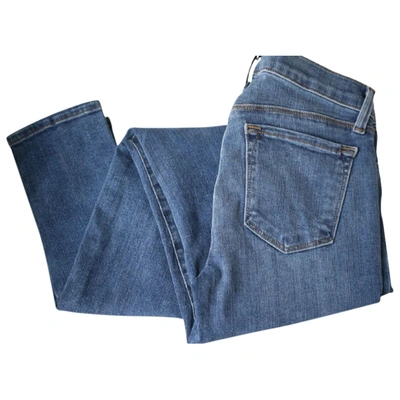 Pre-owned J Brand Slim Pants In Blue