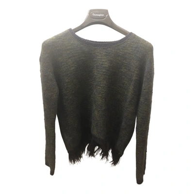 Pre-owned Pinko Cashmere Jumper In Green