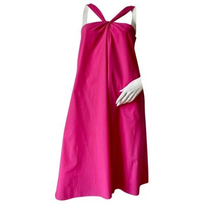 Pre-owned Hache Mid-length Dress In Pink